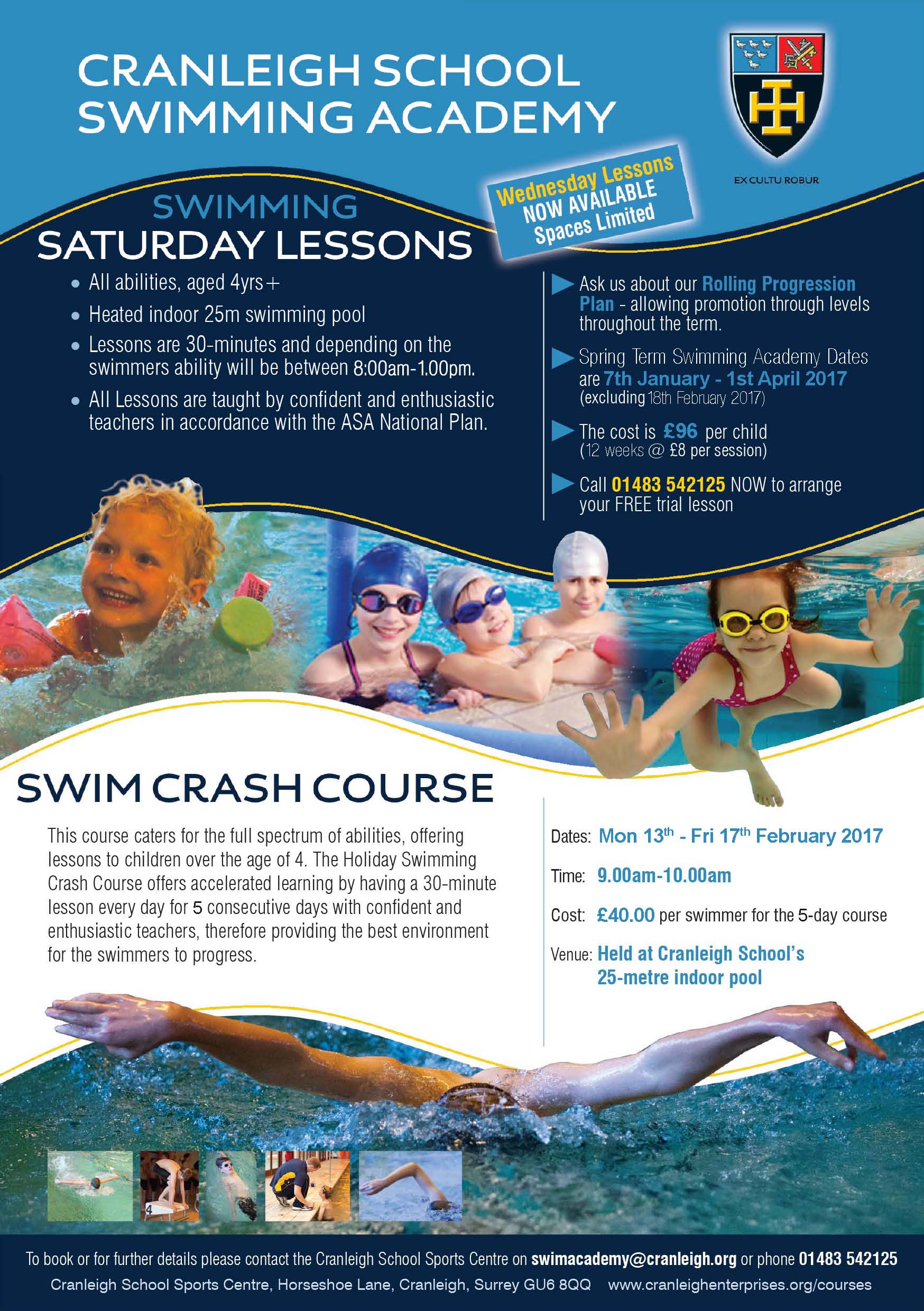 Swim School Cranleigh Activities